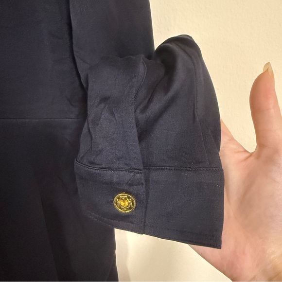 Tory Burch 100% Silk Long Sleeve Dress - Picture 5 of 8